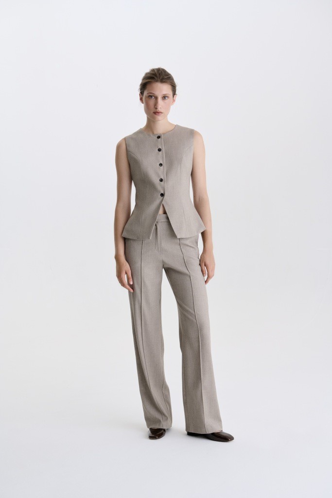 КЛАСИЧНІ ШТАНИ ПРЯМОГО СИЛУЕТУ 1123\12-7 зображення